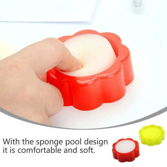 LEORX Sponge Finger Wet Moistener 10Pack 6.8X2.4Inch for Adult Bank Clerks in Banking Operations