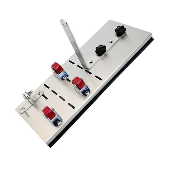 LEORX Adjustable Glass Bottle Cutter in Red for Recyclable Bottle Crafting with Stainless Steel
