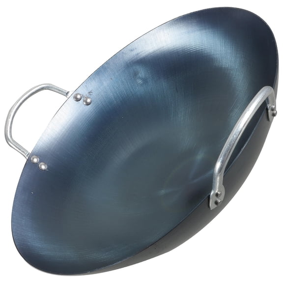 LEORX Stir Fry Skillet Iron Frying Cooking For Family 1Pcs