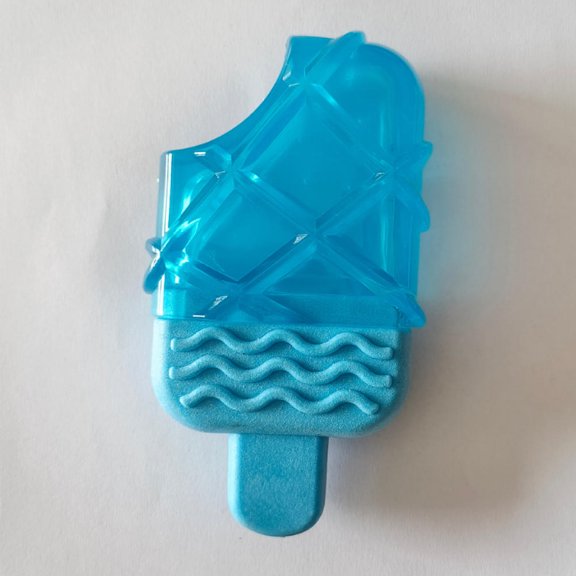 LEORX Stress Reduction Pet Teether Toy Sky-blue TPR Destructive Behavior Control Summer 1Pack