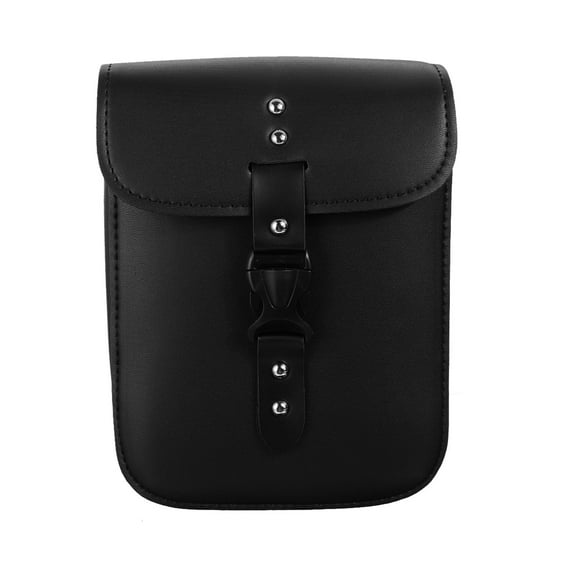 LEORX Motorbike Side Bag Black Waterproof Motorcycle Storage with Easy Disassemble