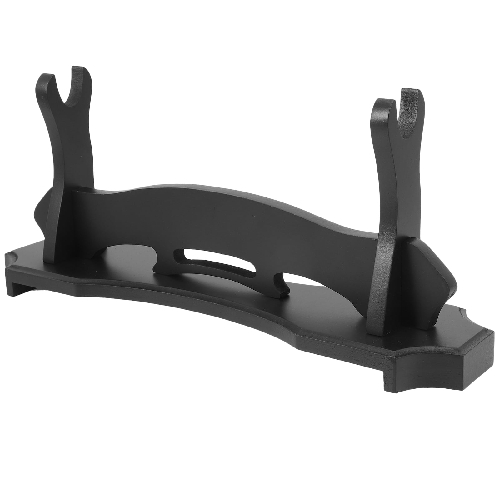 LEORX Sword Rack Black Wood Density Board Protection from Scratches ...