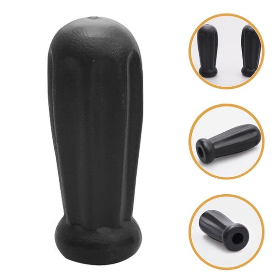 LEORX Tabletop Foosball Rods 2Pcs Black ABS Plastic Grip Enhancement For Recreation