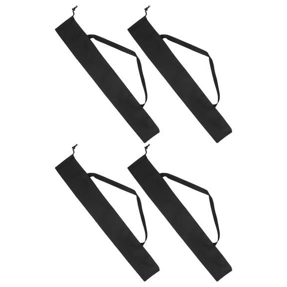 LEORX Tent Pole Bag 4Set Nylon Drawstring Closure Storage For And Fishing Rods