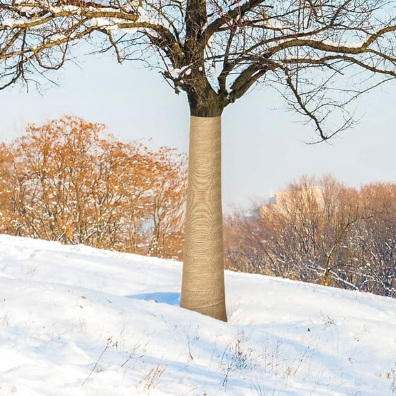 LEORX Tree Protector Wraps Linen 1 Roll 19.7x5.9x0.04In