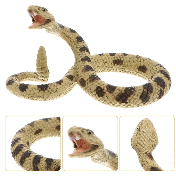 LEORX Tricky Snake Props Lifelike Design for Festival Cosplay Made of PVC 1PC