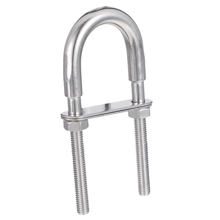 LEORX U Bolt Clamp 2Pcs Fasteners Hardware Parts for Industrial Use