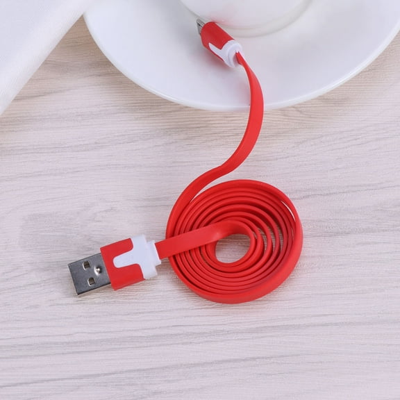 LEORX USB Charging Cable Charging Cables for Multiple Devices Red 1Pcs