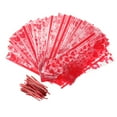 thumbnail image 1 of LEORX Valentines Day Candy Bag for Treats and Snacks Made of OPP Assorted Color 100 Pieces, 1 of 8