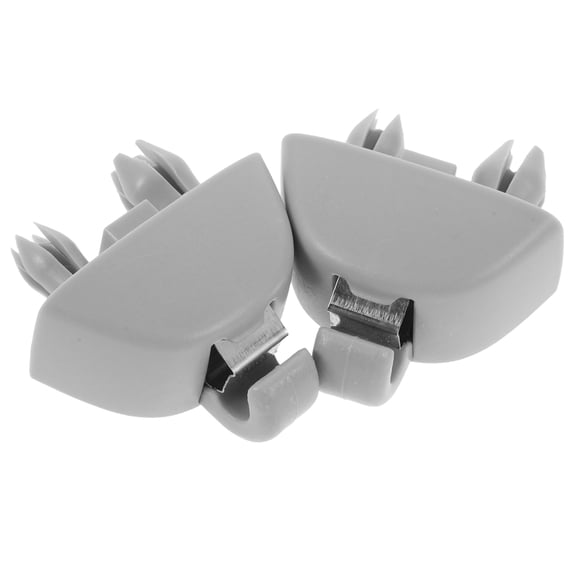 LEORX Visor Holder Latch Hook Sleek Modern 2Pcs Easy Installation for Car Use