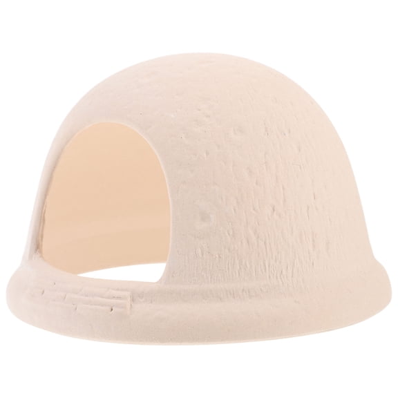 LEORX Vivid Aquarium Cave Decor For Fish Tank Ceramic Fish And Shrimp Shelter Natural Look