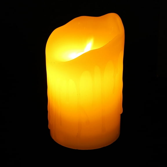 LEORX Votive Candles LED LED Candle Light Beige Paraffin Made For Children 1 Set