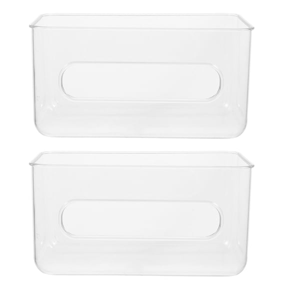 LEORX Wall Mount Mask Organizer With 2Pcs Plastic Dispensing Box For General Users 7.4X4.3X3.8in
