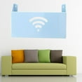 thumbnail image 1 of LEORX Wall Mounted WIFI Router Shelf Blue Storage for Homeowners 1Pcs, 1 of 7