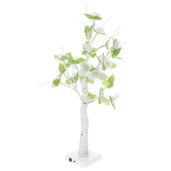 LEORX Assorted Color Flower Tree Table Lamp for Bedroom and Room Decor