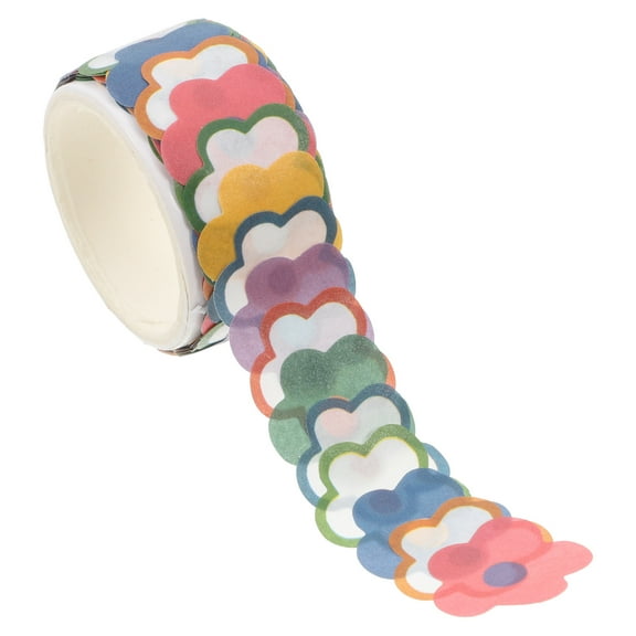 LEORX Washi Tape Stickers Flower Washi Tape Multi Decorative 1 Set for DIY Projects Scrapbooking Arts and Crafts