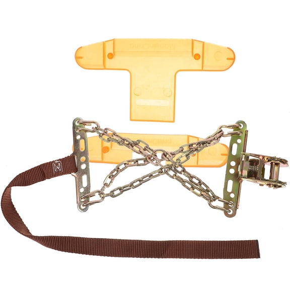 LEORX Steel Wheel Chain for Emergency 1Pack