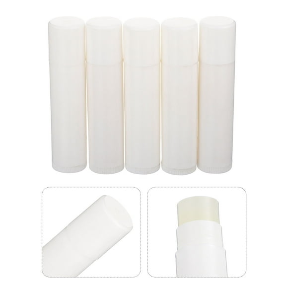LEORX Saxophone Cork Grease for with Plastic Tube White Cream 5pcs