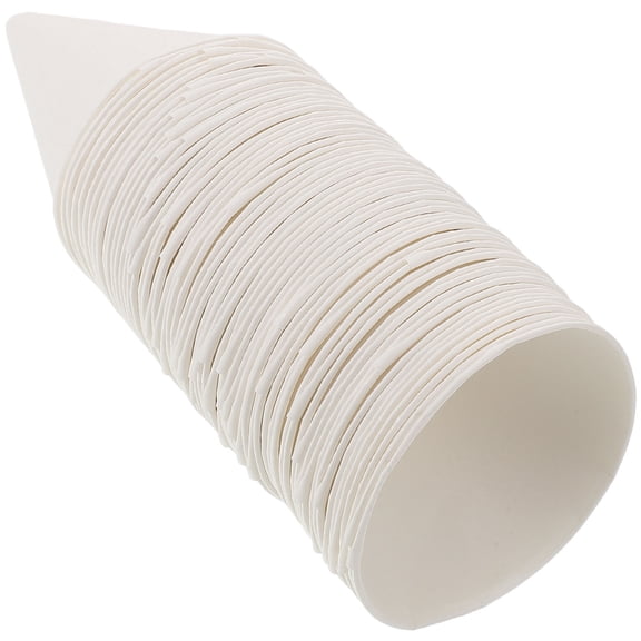 LEORX Oil Transfer Paper Funnels White Liquid Filling Automotive Oil Change 60Pack