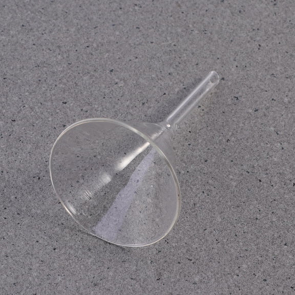 LEORX Wide Funnel Glass Funnel Thick Funnel Solid Funnel Fitness Size 2 Transparent