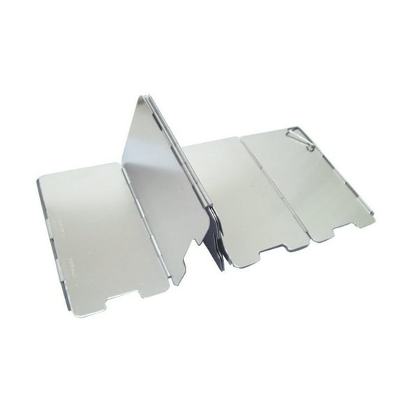 LEORX Wind Screen For Outdoor Cooking Stove Windscreen Aluminum Alloy Flat 1Set