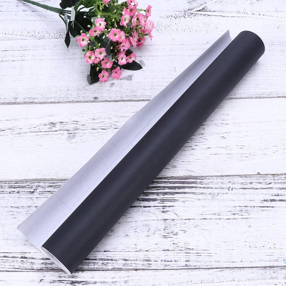 LEORX Blackout Window Film Window Film Black PVC 1Set Light Blocking