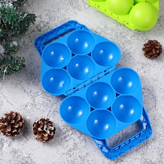 LEORX Winter Holiday Snow Clip Toys ABS for Kids with Anti-Slip Feature for Winter Activities 2 Pcs
