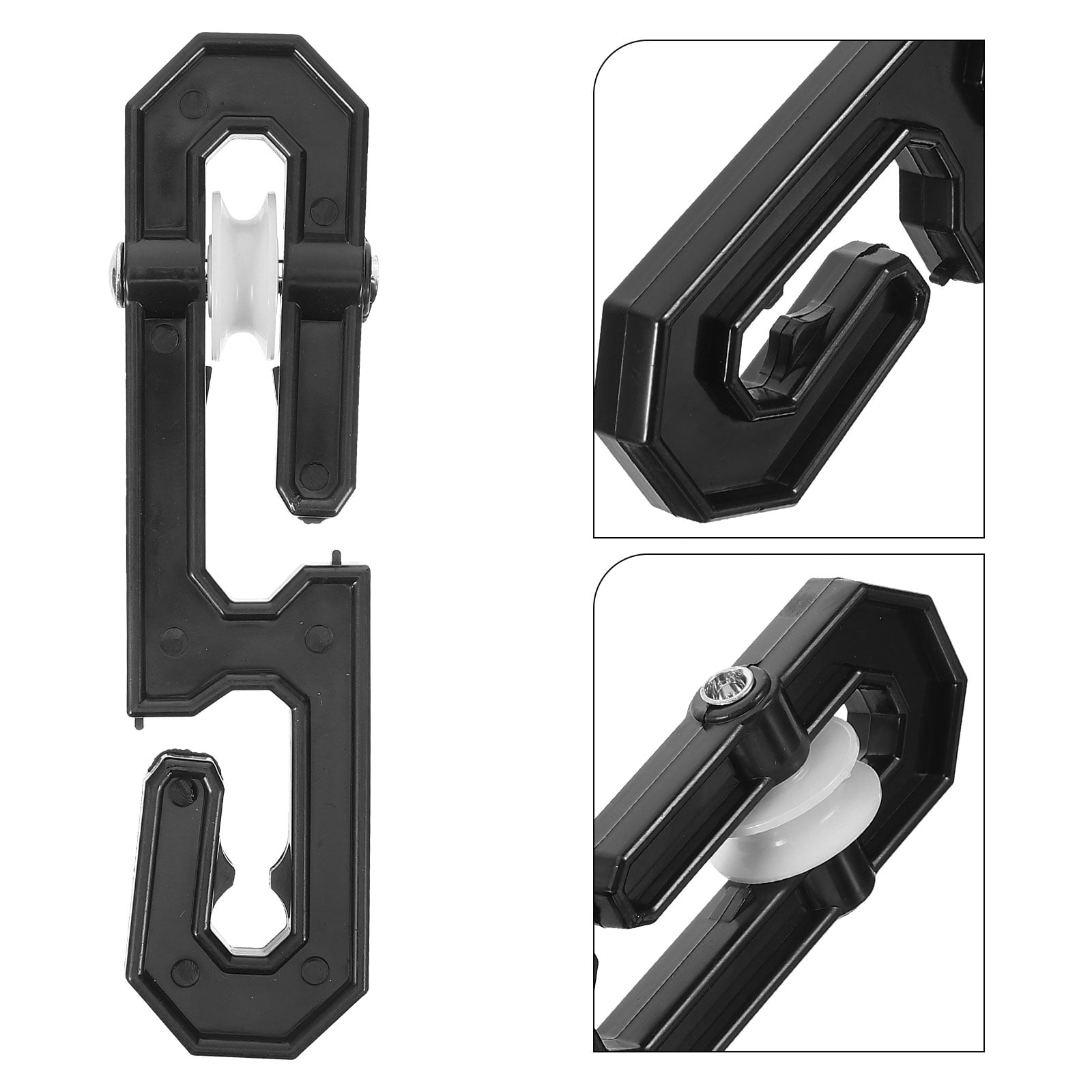 LEORX Wire Rope Spreader Clothesline Separator Black 1Set for Multi ...