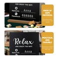 thumbnail image 1 of LEORX Wooden WiFi Sign for Home Use Black Chalkboard Easily Visible and Portable 7.8 x 5.9 Inches, 1 of 6