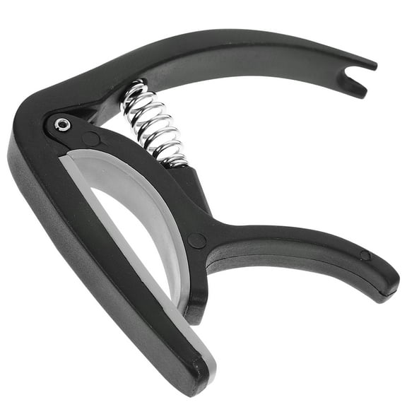 LEORX Guitar Capo for Classical and Acoustic Guitar Easy Adjustable Pitch in Black