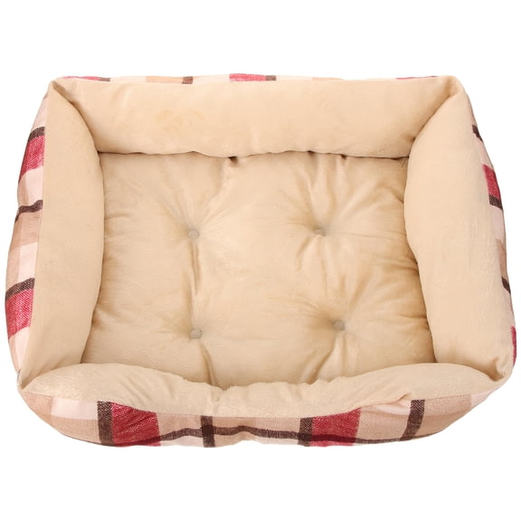 LEORX cat nest cat house cat bedding Red Cotton 1Set for Pet Owners