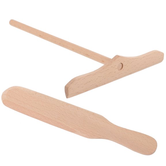 LEORX crepe tool set Crepe Spatula Wood Cooking Sessions 1 Set