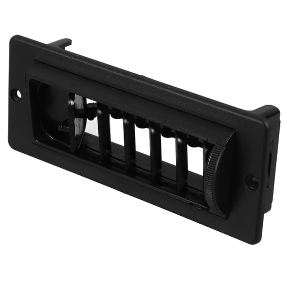 LEORX Black Car Air Vent Grille Dashboard Replacement Interior Outlet for Cars Trucks