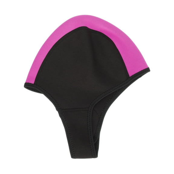 LEORX swim cap for diving diving hair hood Rose Red Warmth Protection 1Set