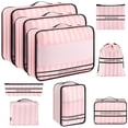 thumbnail image 1 of LEPECQ 9Pcs Packing Cubes Luggage Packing Organizers for Travel Accessories Space Saving Travel Bags for Carry On, Lightweight Mesh Zipper, Clothes, Shoes, Laundry and Shoe Bag, 1 of 9