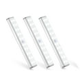 thumbnail image 1 of LEPOTEC LED Motion Sensor Cabinet Light,Under Counter Closet Lighting, Wireless USB Rechargeable Kitchen Night Lights,Battery Operated Light,20 LED Light for Wardrobe,Closets,Cabinet,Cupboard,3 Pack, 1 of 7