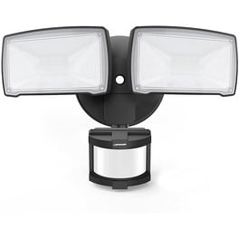 Morris Products 72570 Led Motion Activated Security Flood Lights, 3 Head, 36 Watts, Bronze, 5000K Morris Products 72570 Led Motion Activated Security Flood Lights, 3 Head, 36 Watts, Bronze, 5000K