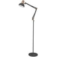 thumbnail image 1 of LEPOWER Floor Lamp, Metal Adjustable Reading Swing Arm Standing Lamp with Heavy Metal Base, Eye-Caring Reading/Pole Lamp with On/Off Switch for Living Room, Bedroom, Office Sand Black, 1 of 8