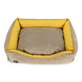thumbnail image 1 of LEPUS Pets Washable Dog Bed for Small / Medium / Large Dogs - Durable Waterproof Sofa Dog Bed with Sides BROWN Small, 1 of 5