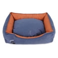 thumbnail image 1 of LEPUS Pets Washable Dog Bed for Small / Medium / Large Dogs - Durable Waterproof Sofa Dog Bed with Sides NAVY Small, 1 of 5