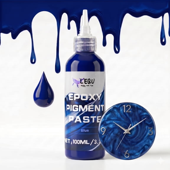 LEQU 100 Grams Blue Epoxy Resin Color Paste