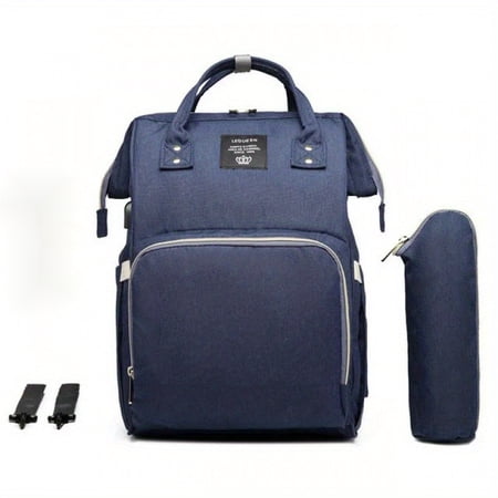 LEQUEEN Baby Diaper Backpack,Large Capacity Waterproof Maternity Bag With USB Interface Mummy Travel Bag For Stroller