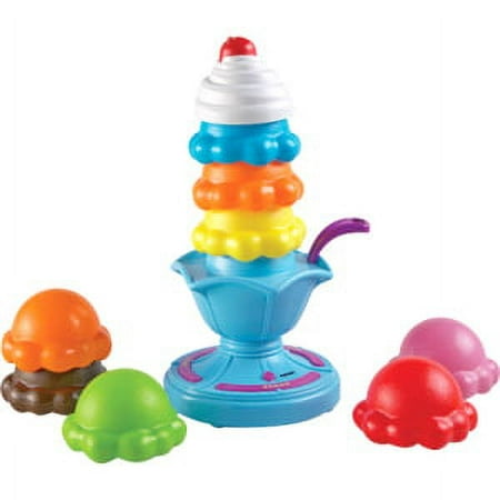 LER6958 Sky High Scoops Colorful Count & Stack Electronic Learning Game