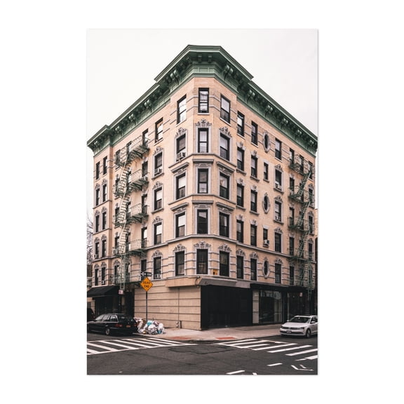 LES Architectural 01 - Manhattan New York Photography Unframed Wall Art Print 5 x 7 inches