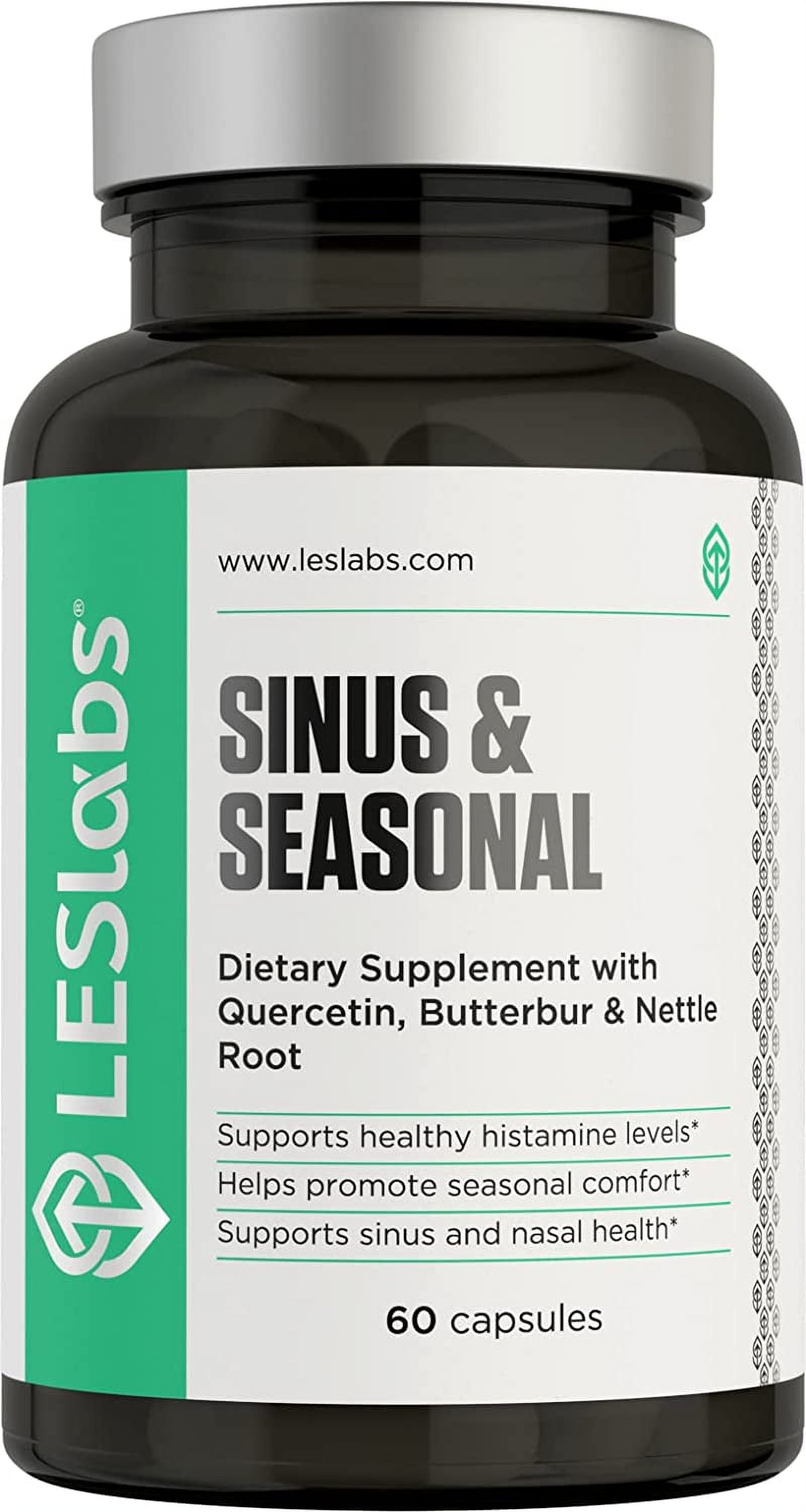 LES Labs Sinus & Seasonal ? Sinus Relief, Nasal Health, Balanced