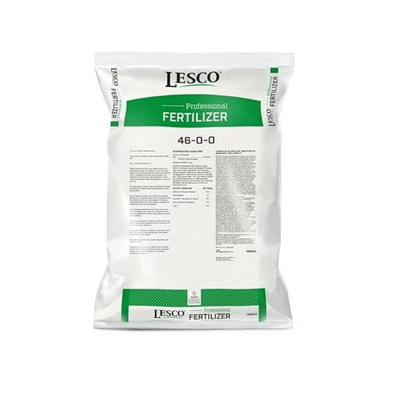 LESCO 46-0-0 Urea Fertilizer - 50 lb - Professional Turf Fertilizer - Quick Greens Up - SGN 200