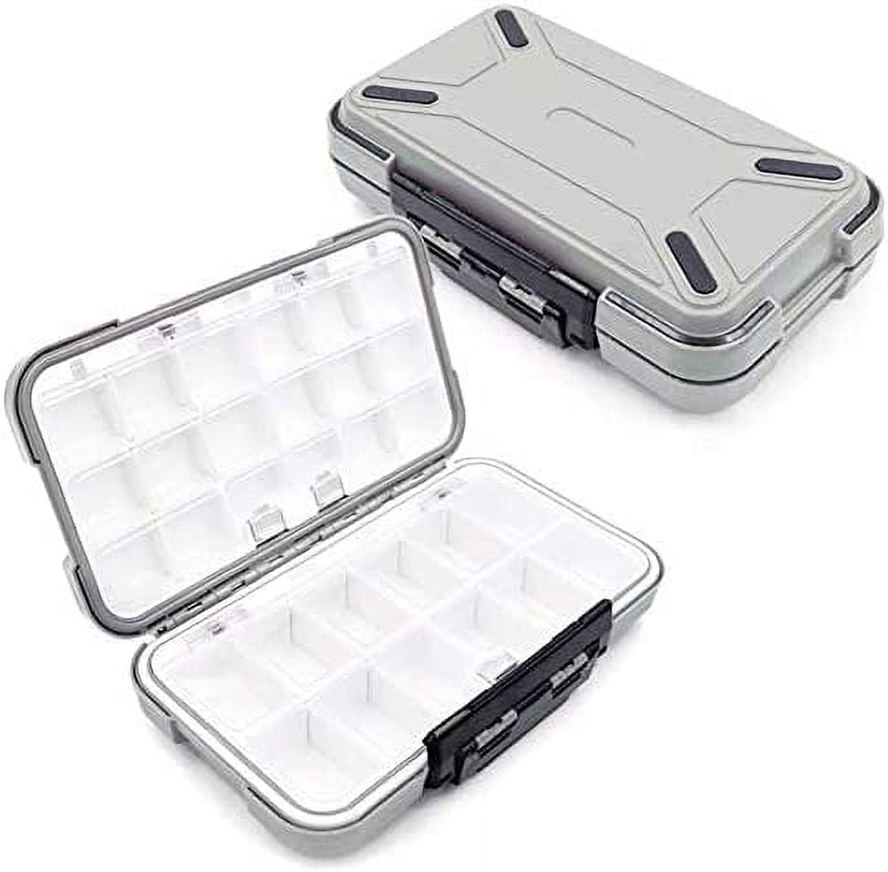 LESOVI Fishing Lure Boxes, Waterproof Portable Tackle Box Organizer