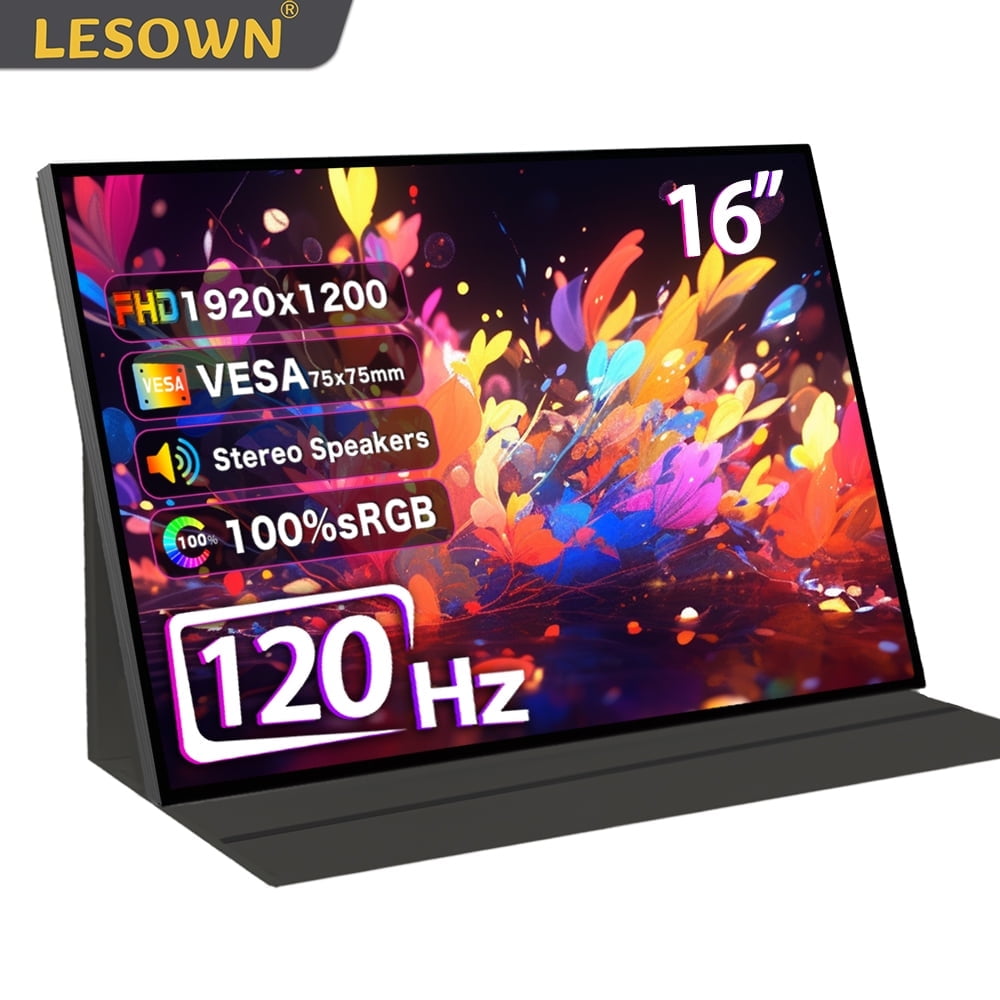 LESOWN 16 Inch USB C Gaming Monitor