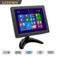 thumbnail image 1 of LESOWN 8 inch Wide Touchscreen HDMI VGA Input Industrial LCD Display Lightweight 1024x768 IPS Car Monitor for Vehicle Rear View Camera Parking, 1 of 12