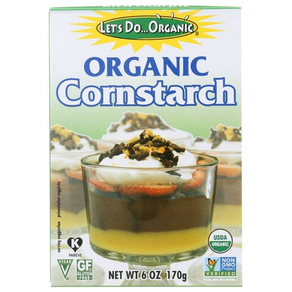 LET'S DOâ¦, ORGANIC CORNSTARCH, 6 oz.